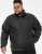 D555 Rudy Showerproof Fleece Lined Jacket With Packaway Hood - Black - Μπουφάν - Aνδρικά μπουφαν μεγάλα μεγέθη