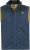 D555 FELIPE Zip Through Padded Gilet With Contrast Colour Lining And Rubber Badge Navy - Μπουφάν - Aνδρικά μπουφαν μεγάλα μεγέθη