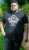 D555 MALCOM Snake And Roses Printed Crew Neck T-Shirt Black - Μακό μπλουζάκια - Aνδρικά μπλουζεσ μεγάλα μεγέθη