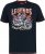 D555 JAGGER Legends Motor Bike Printed Crew Neck T-Shirt Navy - Μακό μπλουζάκια - Aνδρικά μπλουζεσ μεγάλα μεγέθη
