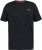D555 ORSTON Reno Fabric Crew Neck T-Shirt With Chest Embroidery Black Reno - Μακό μπλουζάκια - Aνδρικά μπλουζεσ μεγάλα μεγέθη