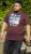 D555 DIVISION Official Pink Floyd Printed T-Shirt Burgundy - Μακό μπλουζάκια - Aνδρικά μπλουζεσ μεγάλα μεγέθη
