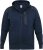 D555 GABRIEL Couture Zip Through Hoody With Reversible Zips Navy - φούτερ/Φούτερ με κουκούλα - φούτερ/Φούτερ με κουκούλα ανδρικά μεγάλα μεγέθη 
