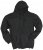 Adamo Athen Hoodie without Zipper Black - φούτερ/Φούτερ με κουκούλα - φούτερ/Φούτερ με κουκούλα ανδρικά μεγάλα μεγέθη 
