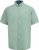 D555 Falmouth 2 Linen Mix Short Sleeve Shirt With Button Down Mint - Πουκάμισα - Aνδρικά πουκαμισα μεγαλα μεγάλα μεγέθη