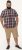 D555 Shields Button Down Collar Short Sleeve Shirt With Pocket Red Check - Πουκάμισα - Aνδρικά πουκαμισα μεγαλα μεγάλα μεγέθη
