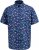D555 Hartlepool Short Sleeve Vintage Car AOP Stretch Shirt Blue - Πουκάμισα - Aνδρικά πουκαμισα μεγαλα μεγάλα μεγέθη