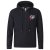 D555 Verlin Couture Full Zip Hoodie Black - φούτερ/Φούτερ με κουκούλα - φούτερ/Φούτερ με κουκούλα ανδρικά μεγάλα μεγέθη 