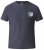 D555 Agler Waffle T-shirt Charcoal - Μακό μπλουζάκια - Aνδρικά μπλουζεσ μεγάλα μεγέθη