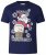 D555 Naughty X-mas T-shirt Navy - Μακό μπλουζάκια - Aνδρικά μπλουζεσ μεγάλα μεγέθη