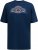 D555 Cheltenham Record With Reflection Printed T-shirt French Navy - Μακό μπλουζάκια - Aνδρικά μπλουζεσ μεγάλα μεγέθη