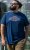 D555 Cheltenham Record With Reflection Printed T-shirt French Navy - Μακό μπλουζάκια - Aνδρικά μπλουζεσ μεγάλα μεγέθη