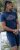 D555 Cheltenham Record With Reflection Printed T-shirt French Navy - Μακό μπλουζάκια - Aνδρικά μπλουζεσ μεγάλα μεγέθη