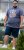 D555 Stockport Multi Coloured Guitar Printed T-Shirt Denim - Μακό μπλουζάκια - Aνδρικά μπλουζεσ μεγάλα μεγέθη