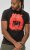D555 Uxbridge Official ACDC Band Printed Crew Neck T-Shirt Washed Black - Μακό μπλουζάκια - Aνδρικά μπλουζεσ μεγάλα μεγέθη