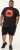 D555 Uxbridge Official ACDC Band Printed Crew Neck T-Shirt Washed Black - Μακό μπλουζάκια - Aνδρικά μπλουζεσ μεγάλα μεγέθη