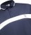 D555 Hinckley Stretch Polo With Contrast Tipping Collar Navy - Πόλο μπλουζάκια - Aνδρικά μπλουζακια πολο μεγάλα μεγέθη