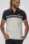 D555 Tipton Stripe Jacquard Short Sleeve Polo Navy - Πόλο μπλουζάκια - Aνδρικά μπλουζακια πολο μεγάλα μεγέθη