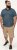 D555 Woolwich AOP Polo Shirt With Ribbed Collar Blue - Πόλο μπλουζάκια - Aνδρικά μπλουζακια πολο μεγάλα μεγέθη
