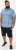 D555 Torquay AOP Short Sleeve Button Down Collar Shirt Blue Wave - Πουκάμισα - Aνδρικά πουκαμισα μεγαλα μεγάλα μεγέθη