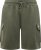 D555 Wigan 1 Elasticated Waist Fleece Cargo Shorts Khaki - Αθλητικές φόρμες/σορτσάκια - Αθλητικές Φόρμες ανδρικεσ μεγάλα μεγέθη