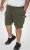 D555 Wigan 1 Elasticated Waist Fleece Cargo Shorts Khaki - Αθλητικές φόρμες/σορτσάκια - Αθλητικές Φόρμες ανδρικεσ μεγάλα μεγέθη