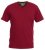 D555 Signature V-neck T-shirt Red - Μακό μπλουζάκια - Aνδρικά μπλουζεσ μεγάλα μεγέθη
