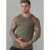 D555 Fabio Tanktop Khaki - Μακό μπλουζάκια - Aνδρικά μπλουζεσ μεγάλα μεγέθη
