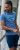 D555 Cardiff Surfer And Waves Printed Crew Neck T-shirt Denim Marl - Μακό μπλουζάκια - Aνδρικά μπλουζεσ μεγάλα μεγέθη