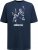 D555 Cameron Official Terminator Printed Crew Neck T-Shirt Dark Navy - Μακό μπλουζάκια - Aνδρικά μπλουζεσ μεγάλα μεγέθη