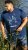 D555 Cameron Official Terminator Printed Crew Neck T-Shirt Dark Navy - Μακό μπλουζάκια - Aνδρικά μπλουζεσ μεγάλα μεγέθη