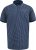 D555 Coventry AOP Polo Shirt Jacquard Collar & Ribbed Cuffs Navy - Πόλο μπλουζάκια - Aνδρικά μπλουζακια πολο μεγάλα μεγέθη