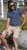 D555 Coventry AOP Polo Shirt Jacquard Collar & Ribbed Cuffs Navy - Πόλο μπλουζάκια - Aνδρικά μπλουζακια πολο μεγάλα μεγέθη