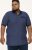 D555 Newcastle Polo Shirt Grey - Πόλο μπλουζάκια - Aνδρικά μπλουζακια πολο μεγάλα μεγέθη