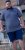 D555 Newcastle Polo Shirt Grey - Πόλο μπλουζάκια - Aνδρικά μπλουζακια πολο μεγάλα μεγέθη