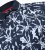 D555 Halifax AOP Hawaiian Print Short Sleeve Polo Blue - Μακό μπλουζάκια - Aνδρικά μπλουζεσ μεγάλα μεγέθη