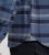 D555 Shrewsbury Long Sleeve with Chest Pocket Blue/Navy Check TALL SIZES - Πουκάμισα - Aνδρικά πουκαμισα μεγαλα μεγάλα μεγέθη