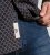 D555 Sheffield Long Sleeve AOP Micro Gold Shirt Navy - Πουκάμισα - Aνδρικά πουκαμισα μεγαλα μεγάλα μεγέθη