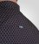 D555 Sheffield Long Sleeve AOP Micro Gold Shirt Navy - Πουκάμισα - Aνδρικά πουκαμισα μεγαλα μεγάλα μεγέθη
