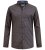 D555 Sheffield Long Sleeve AOP Micro Gold Shirt Navy - Πουκάμισα - Aνδρικά πουκαμισα μεγαλα μεγάλα μεγέθη