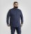 D555 Middlesbrough Long Sleeve AOP Micro Blue Shirt Navy TALL SIZE - Πουκάμισα - Aνδρικά πουκαμισα μεγαλα μεγάλα μεγέθη