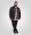 D555 Aldershot Long Sleeve Heavy Shacket Overshirt Tan/Navy Check - Πουκάμισα - Aνδρικά πουκαμισα μεγαλα μεγάλα μεγέθη