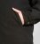 D555 Epsom Harrington Jacket with Zip Through Collared Melton Black - Μπουφάν - Aνδρικά μπουφαν μεγάλα μεγέθη