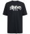 D555 Ginza Tokyo with Dragon Crew Neck T-shirt Black - Μακό μπλουζάκια - Aνδρικά μπλουζεσ μεγάλα μεγέθη