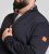 D555 Russel Zip Through Fleece Sweatshirt with Chest Embroidery Navy - φούτερ/Φούτερ με κουκούλα - φούτερ/Φούτερ με κουκούλα ανδρικά μεγάλα μεγέθη 