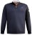 D555 Russel Zip Through Fleece Sweatshirt with Chest Embroidery Navy - φούτερ/Φούτερ με κουκούλα - φούτερ/Φούτερ με κουκούλα ανδρικά μεγάλα μεγέθη 