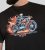 D555 Dewsbury Skeleton On Bike Crew Neck T-Shirt Black TALL SIZE - ΑΝΔΡΙΚΑ ΡΟΥΧΑ MT-6XLT - Μεγέθη TALL