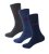 D555 Harold 2 Multi Color Pack of 3 Extra Wide Comfort Fit Socks - Εσώρουχα/Μαγιό - Aνδρικά Εσώρουχα μεγάλα μεγέθη