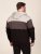 D555 Fitzgerald Zip Through Hoody With Cut & Sew Panels Μαύρο - φούτερ/Φούτερ με κουκούλα - φούτερ/Φούτερ με κουκούλα ανδρικά μεγάλα μεγέθη 