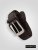 D555 Malcolm Braided Belt Brown - Ζώνες - Ανδρικές ζώνες μεγάλα μεγέθη